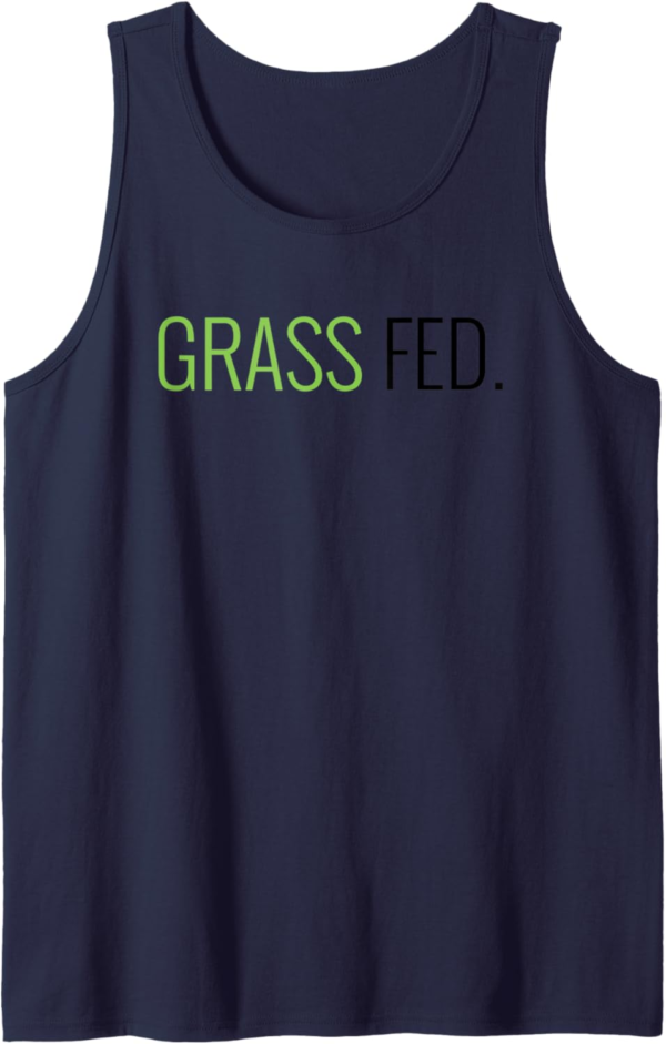 Grass Fed T-Shirt Vegetarian Gift Animal Lover Vegan Tee Tan... - Image 2